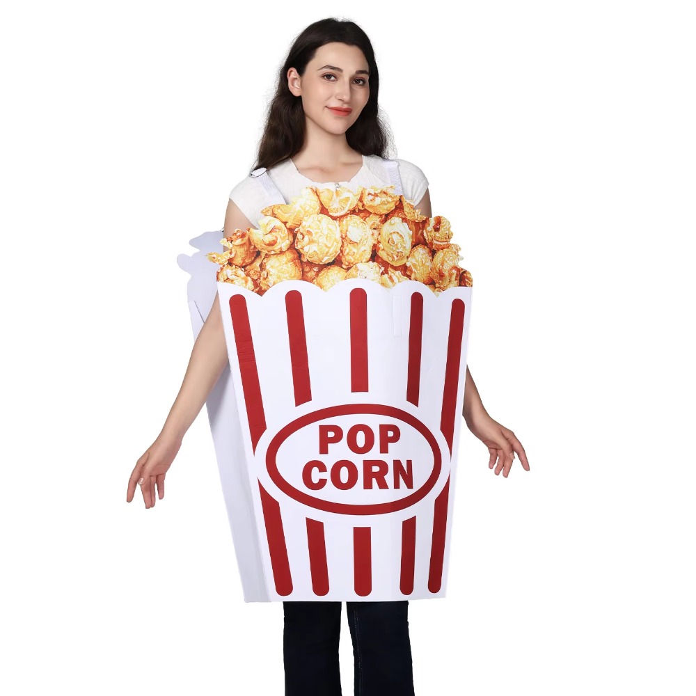 Popcorn - Cadılar Bayramı Temalı Patlamış Mısır Kostümü,